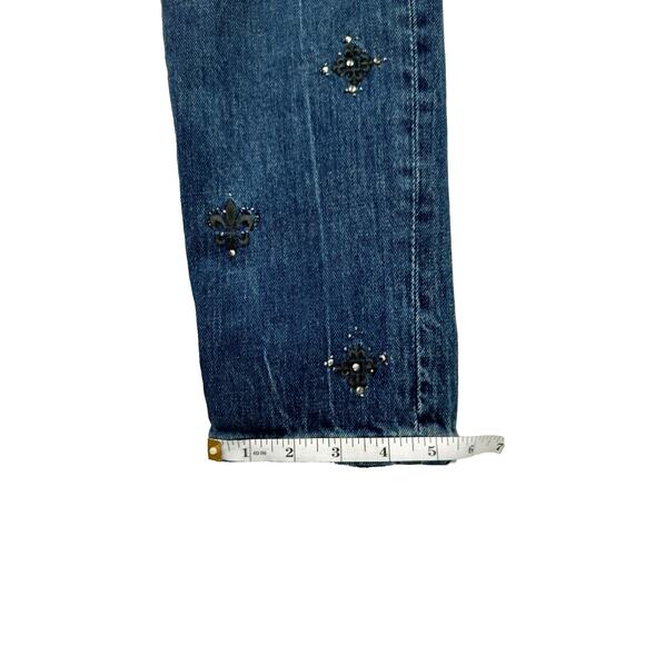 Raw Prvctr Faded Women's Blue Jeans Size 28 - Picture 9 of 11